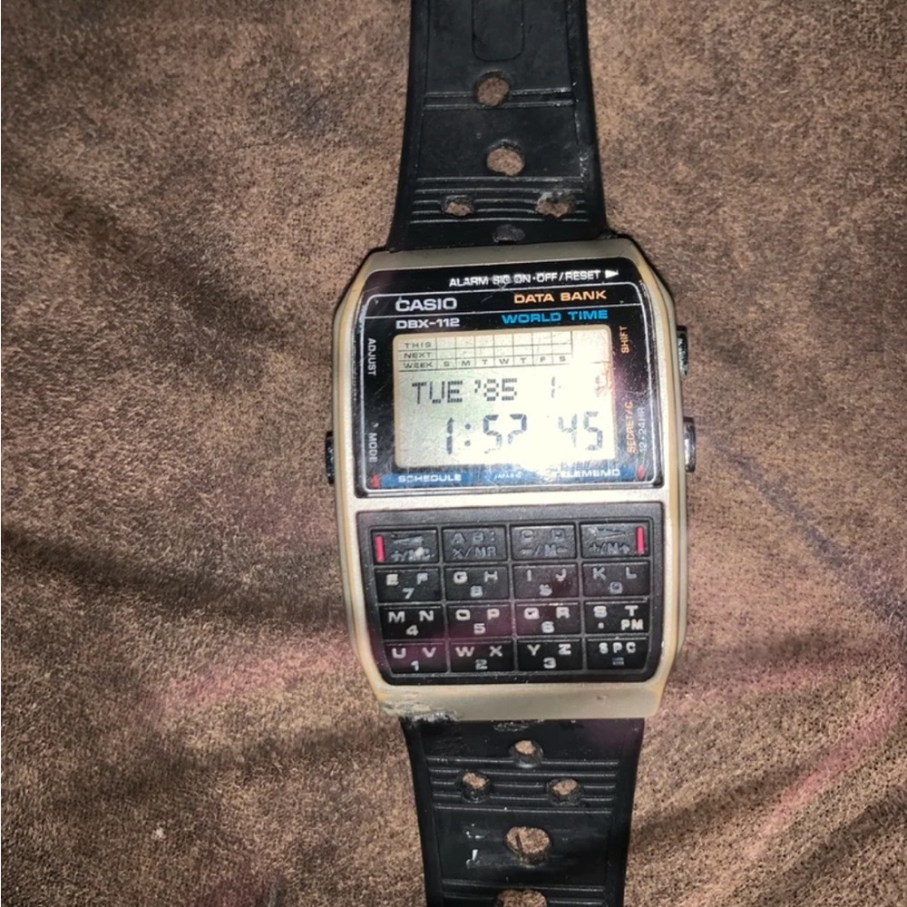 Casio DATA BANK DBX-112 ( open to offers)